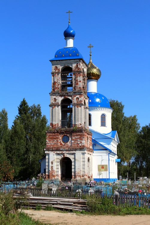 Вепрева Пустынь. Церковь Успения Пресвятой Богородицы. фасады