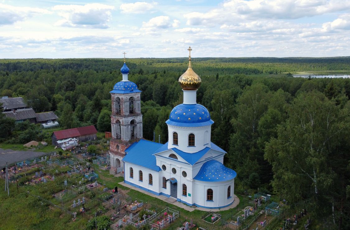 Церковь Успения Пресвятой Богородицы, Вепрева Пустынь (Ростовский район, Ярославская область). фасады