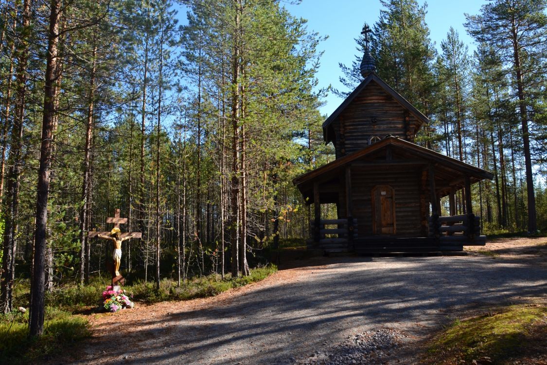 Часовня Георгия Победоносца, Сандармох (Медвежьегорский район, Республика Карелия). фасады