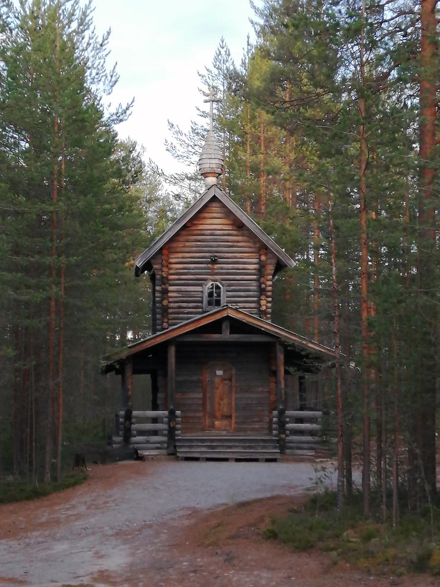 фасады. Часовня Георгия Победоносца, Сандармох (Медвежьегорский район, Республика Карелия)