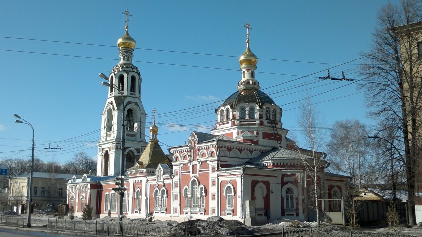 Вахитовский район. Церковь Варвары великомученицы у Сибирской заставы. фасады