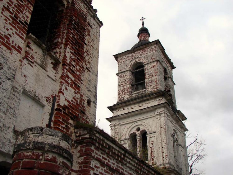 Кинешемский погост, урочище. Церковь Николая Чудотворца. фасады