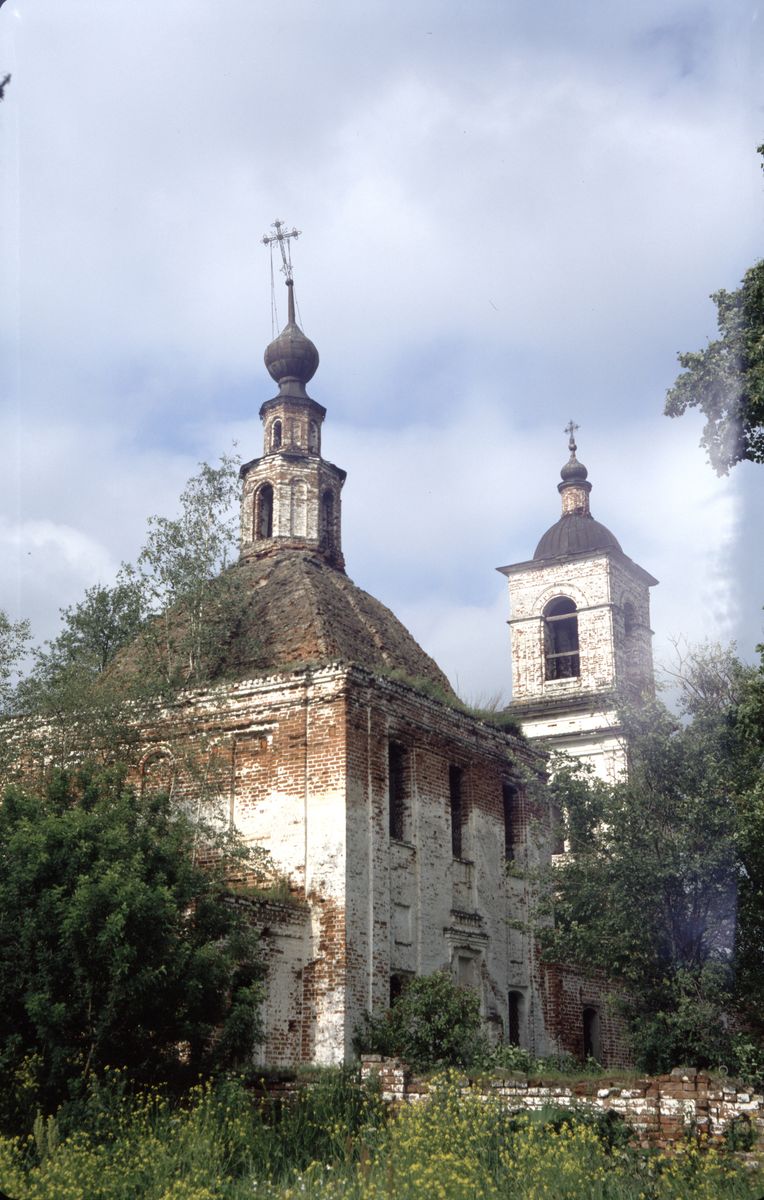 фасады. Церковь Николая Чудотворца, Кинешемский погост, урочище (Вязниковский район, Владимирская область)