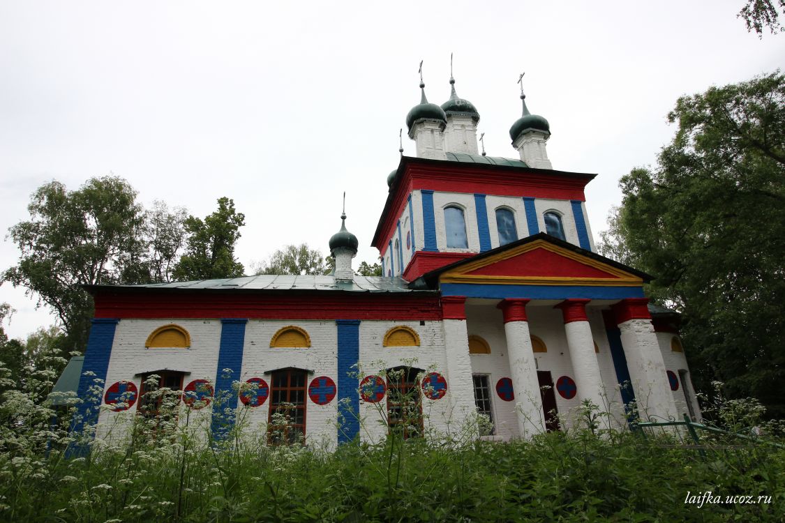 Дунилово. Церковь Спаса Преображения. фасады