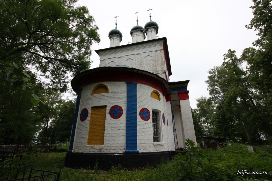 Дунилово. Церковь Спаса Преображения. фасады