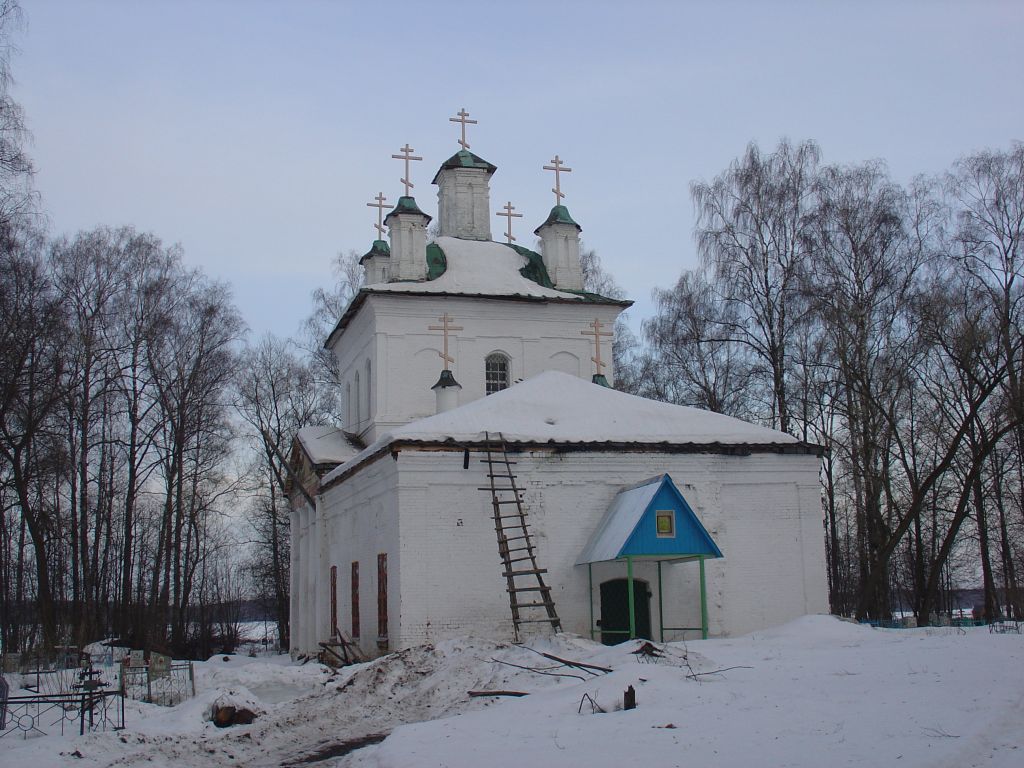 Церковь Преображения Господня, Дунилово (Шуйский район, Ивановская область). фасады