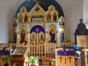 Церковь Георгия Победоносца, Общий вид иконостаса и правой стороны<br>, Бауска, Бауский край, Латвия