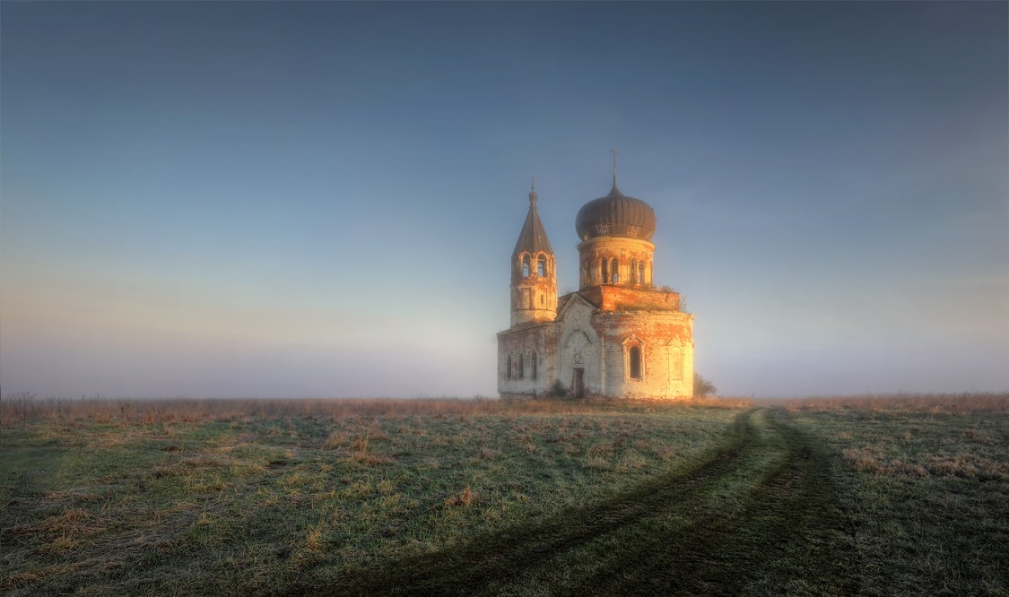 Анненково, урочище. Церковь Троицы Живоначальной. художественные фотографии