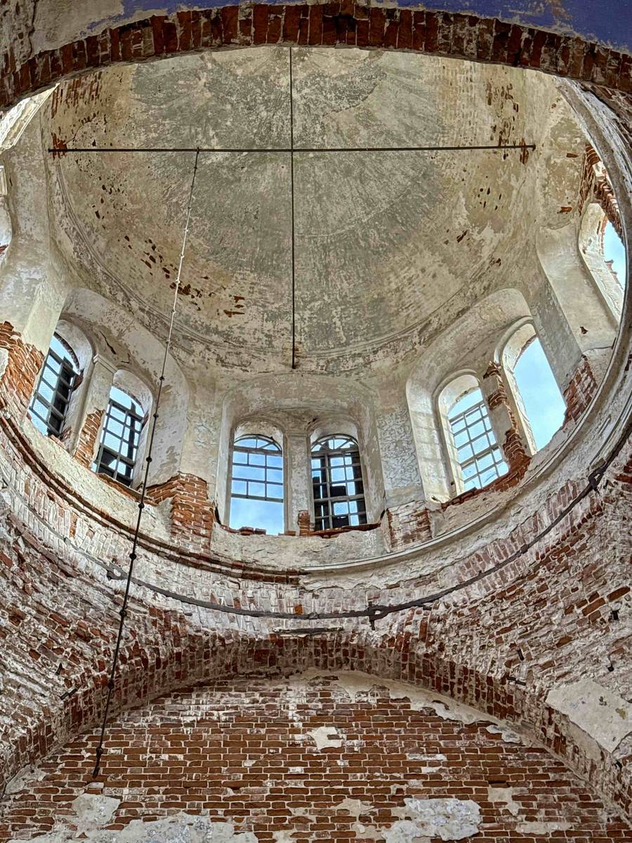 Церковь Троицы Живоначальной, Анненково, урочище (Вадский район, Нижегородская область). интерьер и убранство