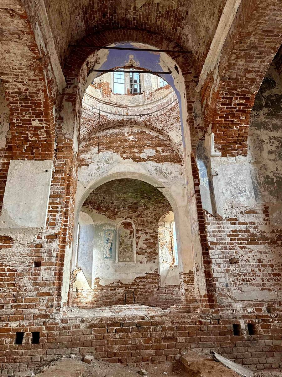 Церковь Троицы Живоначальной, Анненково, урочище (Вадский район, Нижегородская область). интерьер и убранство