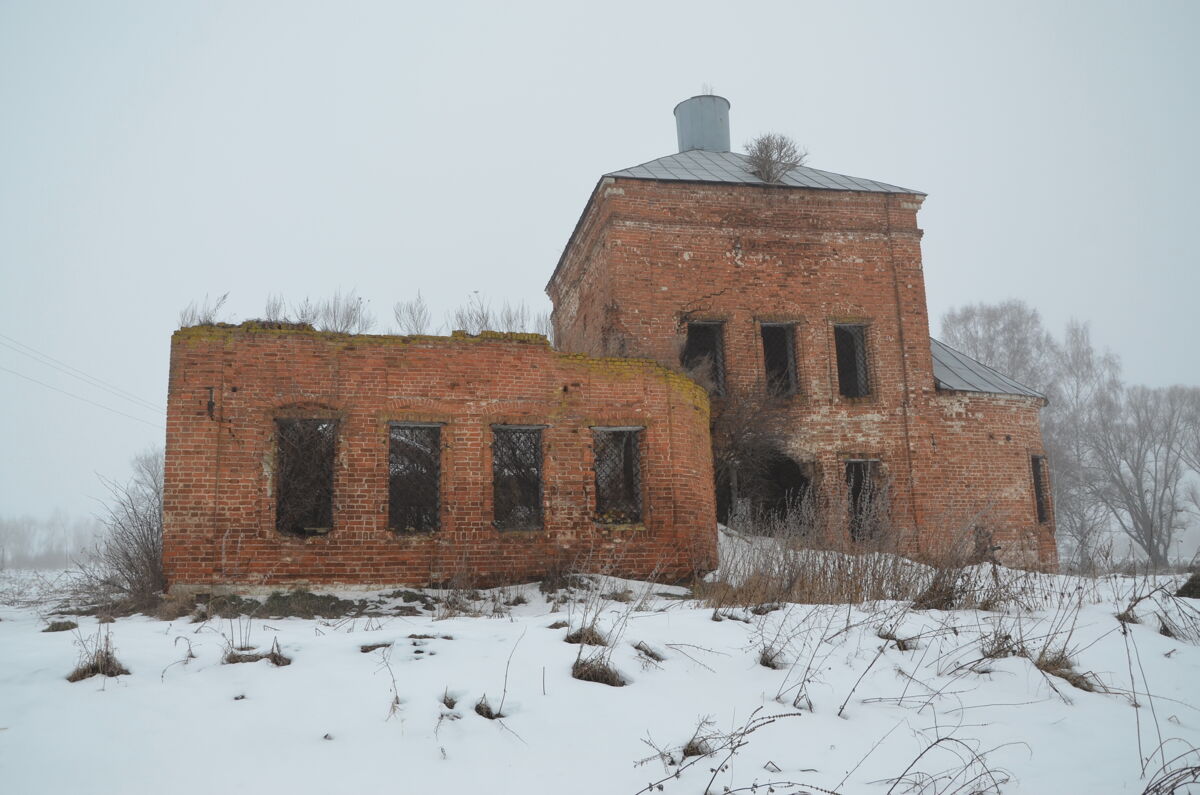 Церковь Михаила Архангела, Лаптево (Мещовский район, Калужская область). фасады