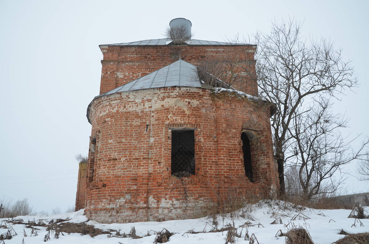 Церковь Михаила Архангела, Лаптево (Мещовский район, Калужская область). фасады