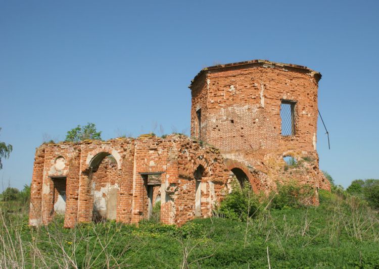 Никольское-на-Серёне. Церковь Казанской иконы Божией Матери. фасады