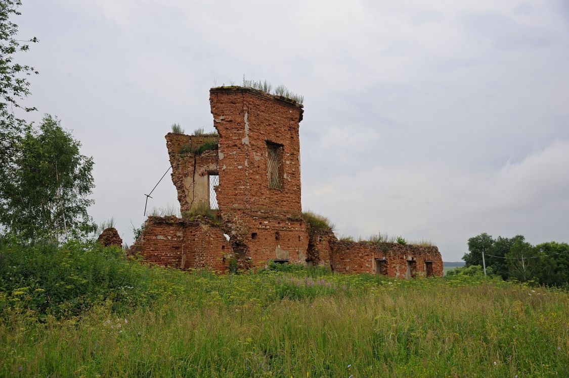 Церковь Казанской иконы Божией Матери, Никольское-на-Серёне (Мещовский район, Калужская область). фасады