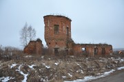 Церковь Казанской иконы Божией Матери, Северный фасад<br>, Никольское-на-Серёне, Мещовский район, Калужская область