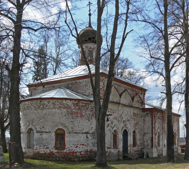 Нововоскресенское. Церковь Вознесения Господня. фасады