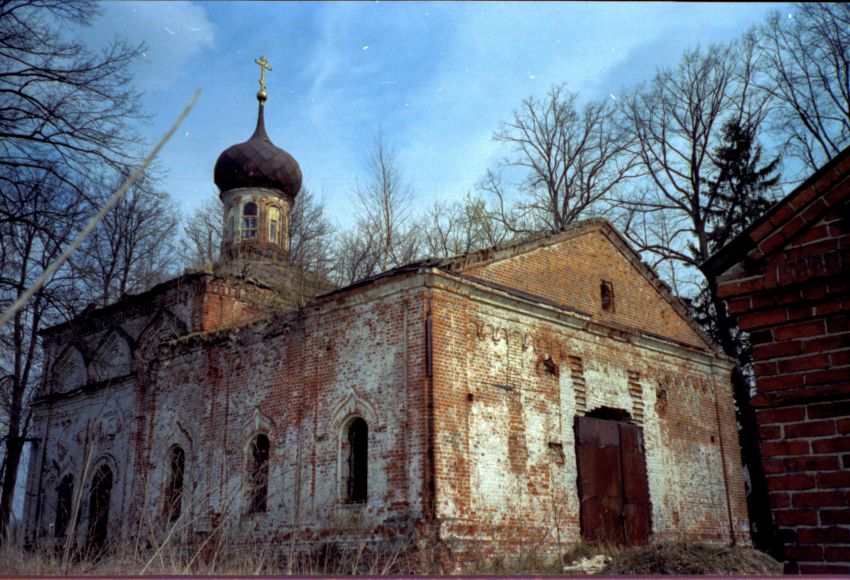 Нововоскресенское. Церковь Вознесения Господня. фасады, северо-западный фасад