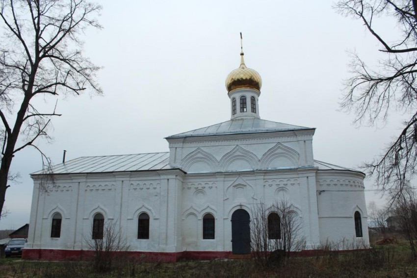 Церковь Вознесения Господня, Нововоскресенское (Александровский район, Владимирская область). фасады, Вид с юга