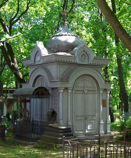 Донской монастырь. Часовня-усыпальница Простяковых, Донской (Южный административный округ (ЮАО), г. Москва). фасады