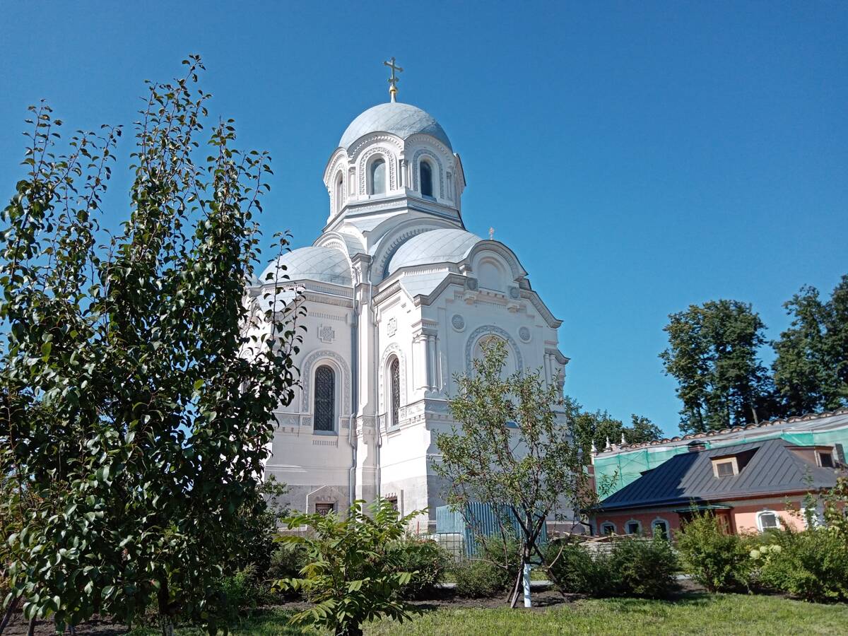 Донской монастырь. Церковь Иоанна Златоуста, Донской (Южный административный округ (ЮАО), г. Москва). фасады, Вид с востока