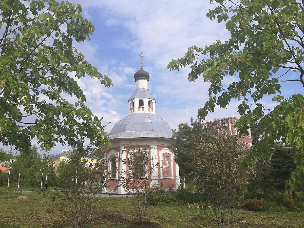 фасады. Донской монастырь. Церковь Георгия Победоносца, Донской (Южный административный округ (ЮАО), г. Москва)