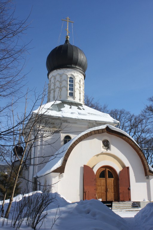 Церковь Александра Невского, Герцена им., санаторий (Одинцовский городской округ и ЗАТО Власиха, Краснознаменск, Московская область). фасады