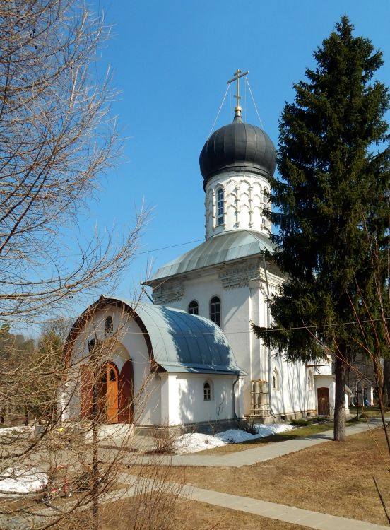 Церковь Александра Невского, Герцена им., санаторий (Одинцовский городской округ и ЗАТО Власиха, Краснознаменск, Московская область). фасады