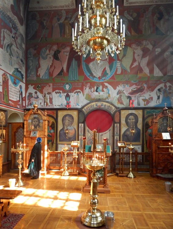 Церковь Александра Невского, Герцена им., санаторий (Одинцовский городской округ и ЗАТО Власиха, Краснознаменск, Московская область). интерьер и убранство