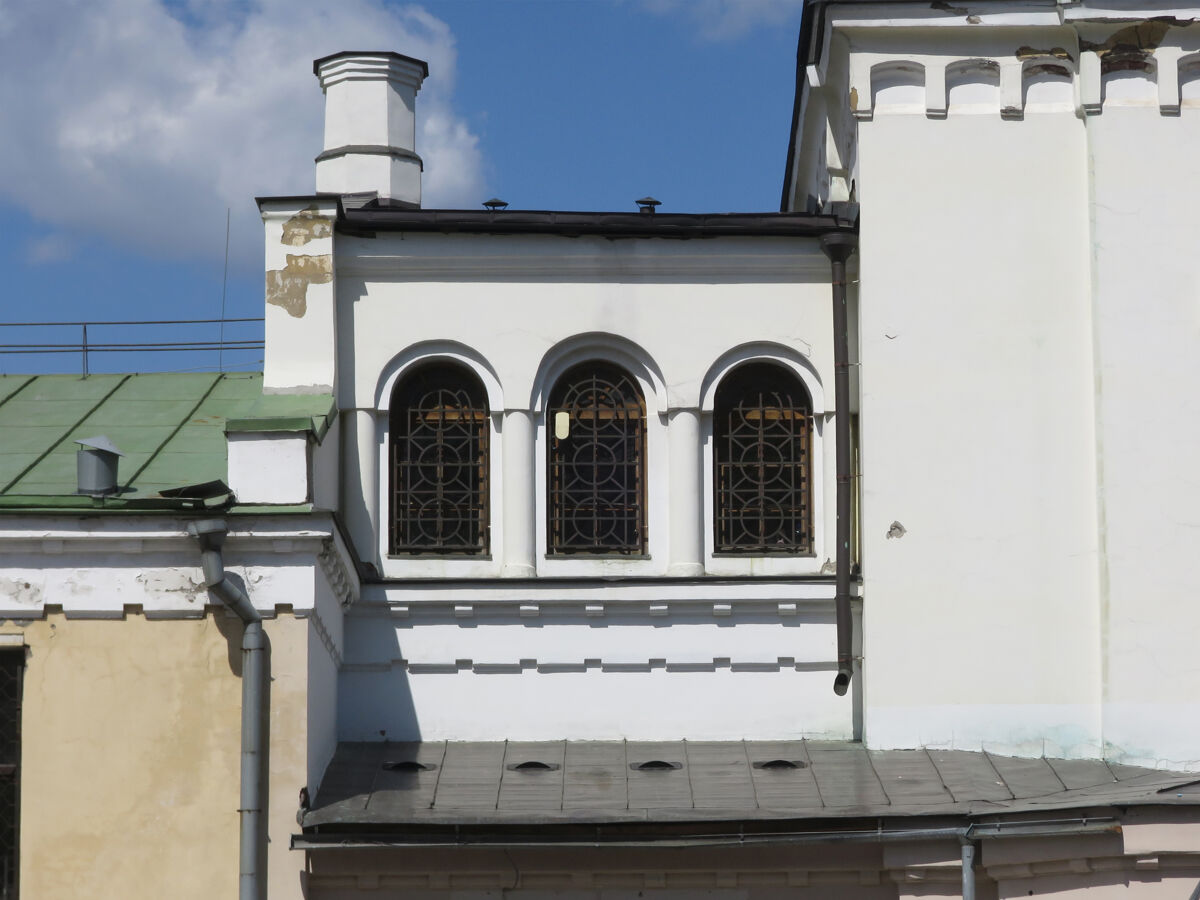 Церковь Космы и Дамиана при Боткинской больнице, Беговой (Северный административный округ (САО), г. Москва). архитектурные детали