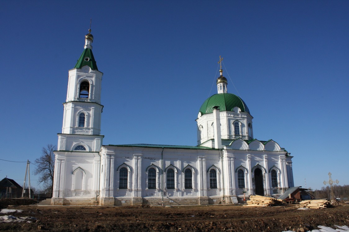 Рождествено. Церковь Рождества Христова. фасады