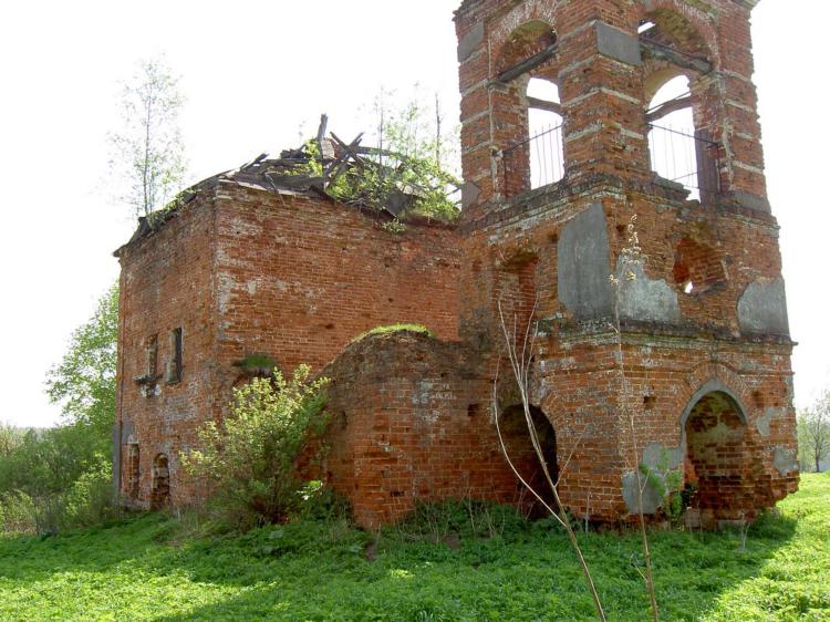 Борзецово. Церковь Успения Пресвятой Богородицы. фасады