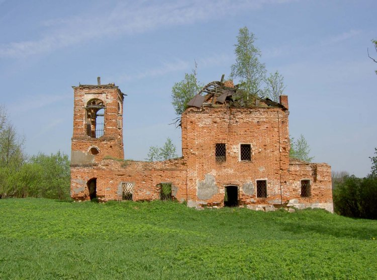 Церковь Успения Пресвятой Богородицы, Борзецово (Рузский городской округ, Московская область). фасады