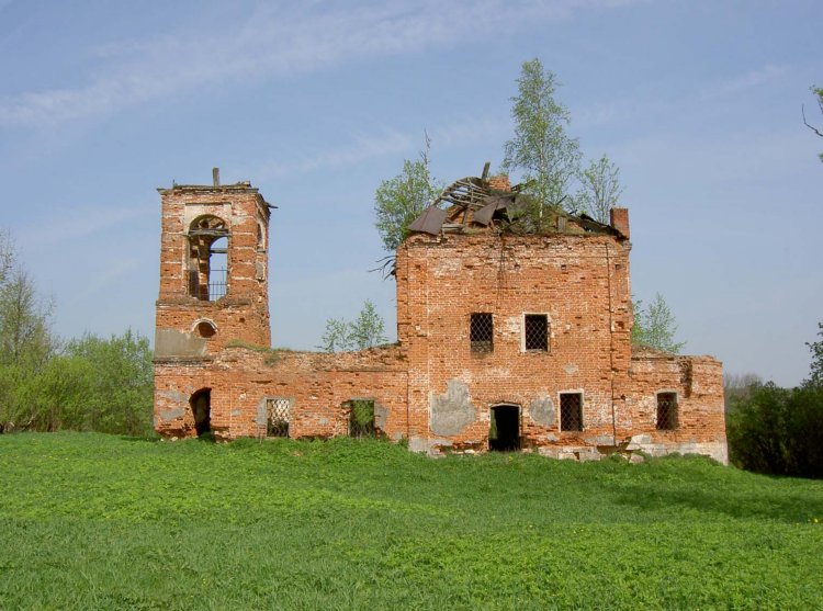 Борзецово. Церковь Успения Пресвятой Богородицы. фасады