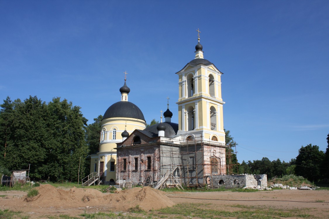 Церковь Спаса Всемилостивого, Нововолково (Рузский городской округ, Московская область). фасады