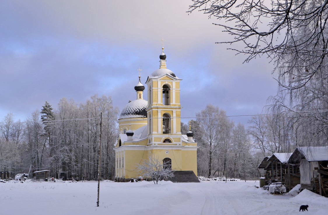 Церковь Спаса Всемилостивого, Нововолково (Рузский городской округ, Московская область). фасады