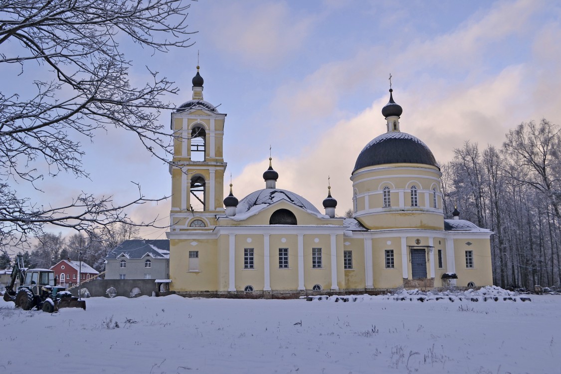 Церковь Спаса Всемилостивого, Нововолково (Рузский городской округ, Московская область). фасады