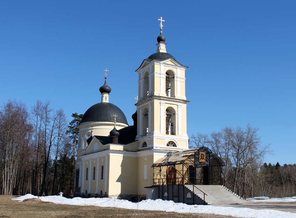 Церковь Спаса Всемилостивого, Нововолково (Рузский городской округ, Московская область). фасады