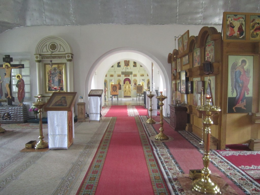 Церковь Спаса Всемилостивого, Нововолково (Рузский городской округ, Московская область). интерьер и убранство, Интерьер Храма