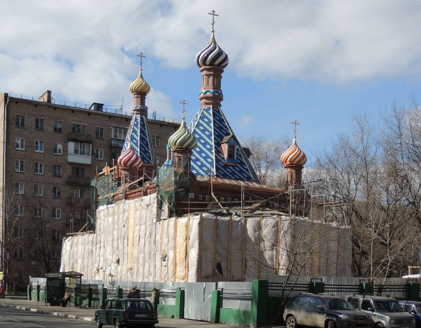 Старообрядческая церковь Тихвинской иконы Божией Матери Тихвинской общины, Даниловский (Южный административный округ (ЮАО), г. Москва). документальные фотографии