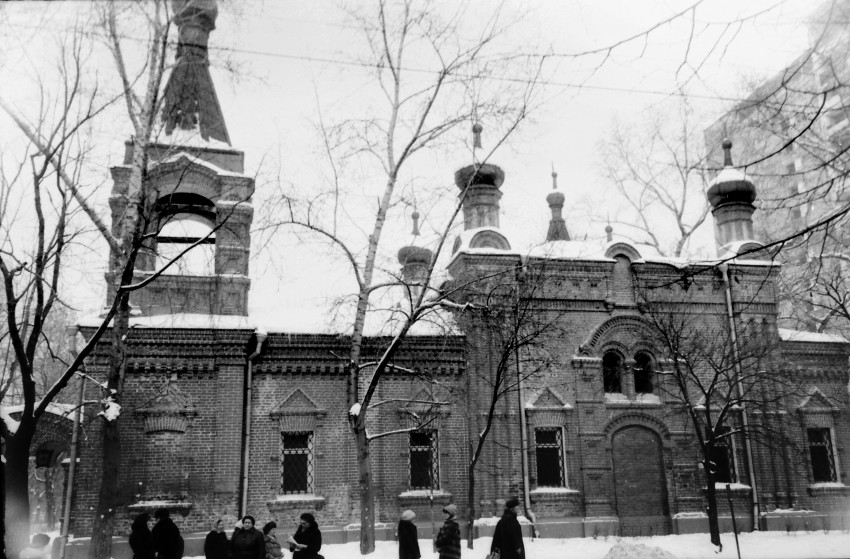 Старообрядческая церковь Тихвинской иконы Божией Матери Тихвинской общины, Даниловский (Южный административный округ (ЮАО), г. Москва). фасады