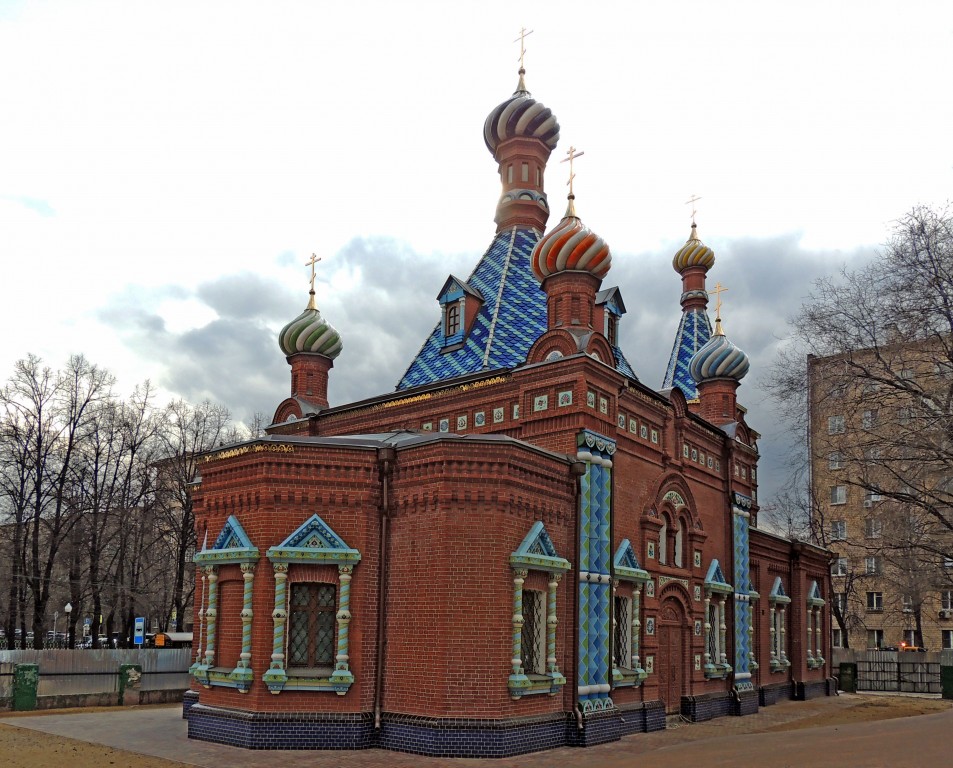 Старообрядческая церковь Тихвинской иконы Божией Матери Тихвинской общины, Даниловский (Южный административный округ (ЮАО), г. Москва). фасады