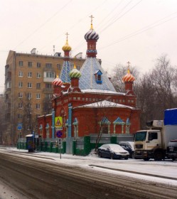 Москва. Старообрядческая церковь Тихвинской иконы Божией Матери Тихвинской общины
