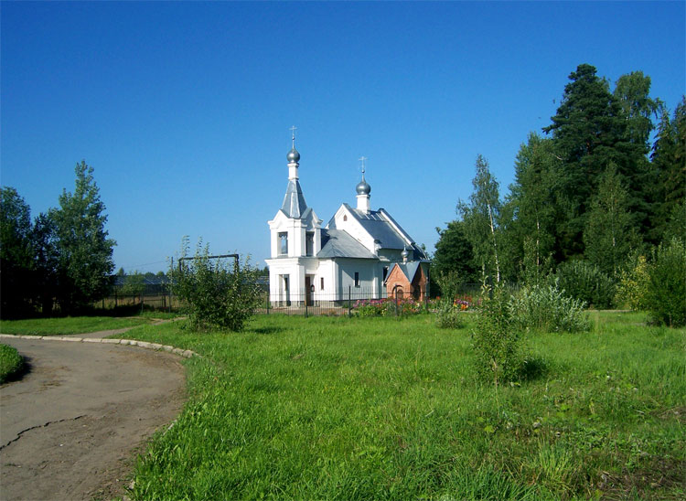 Церковь Покрова Пресвятой Богородицы, Дьячево (Кинешемский район, Ивановская область). общий вид в ландшафте