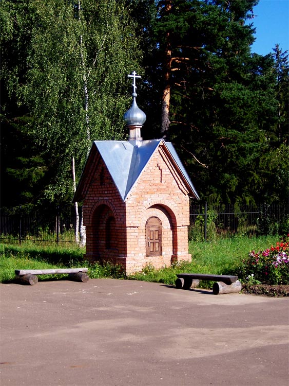 Церковь Покрова Пресвятой Богородицы, Дьячево (Кинешемский район, Ивановская область). дополнительная информация, Это сухой колодец, просто построен в виде часовни.
