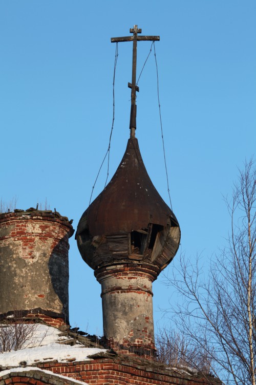 Церковь Рождества Пресвятой Богородицы, Печелки (Некрасовский район, Ярославская область). архитектурные детали