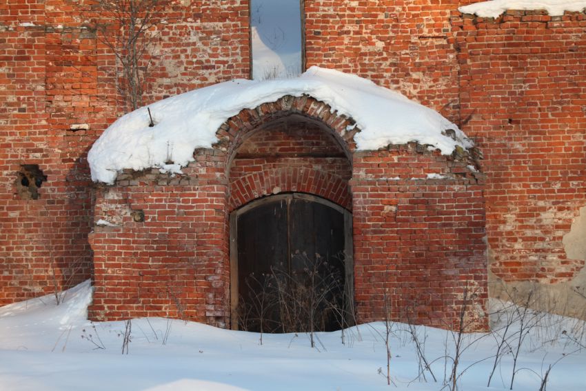 Церковь Рождества Пресвятой Богородицы, Печелки (Некрасовский район, Ярославская область). архитектурные детали