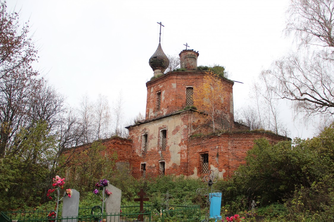 Церковь Рождества Пресвятой Богородицы, Печелки (Некрасовский район, Ярославская область). фасады