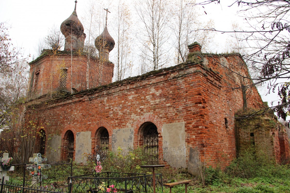 Церковь Рождества Пресвятой Богородицы, Печелки (Некрасовский район, Ярославская область). фасады