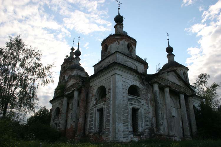 Малая Шугорь. Церковь Георгия Победоносца. фасады