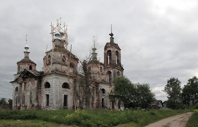 Церковь Георгия Победоносца, Малая Шугорь (Ростовский район, Ярославская область). документальные фотографии